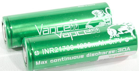 Test/review of Vapcell INR21700 4200mAh (Green) 2019 - Rechargeable  Batteries - BudgetLightForum.com